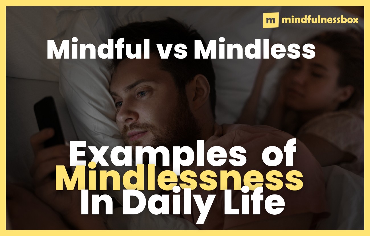 Mindful vs Mindless
