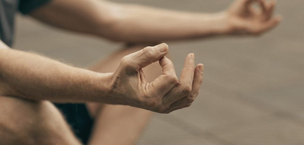 Gyan mudra meditation hand pose