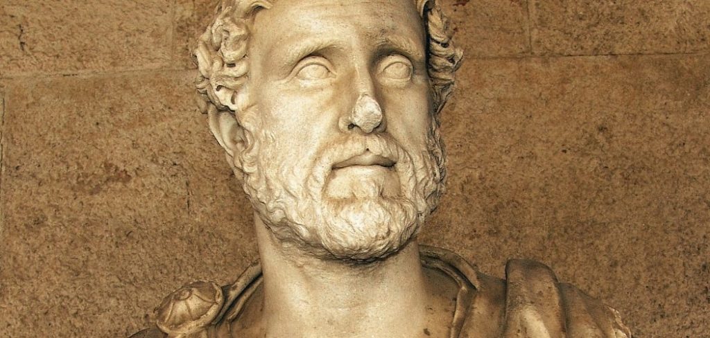 Statue of a Roman philosopher