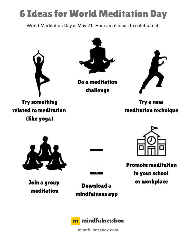 6 Ideas for World Meditation Day