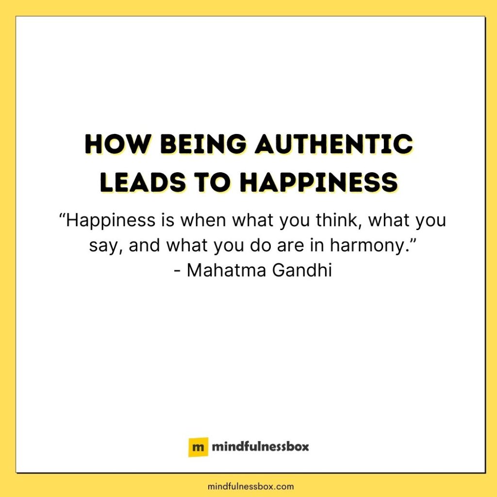 How being authentic leads to happiness