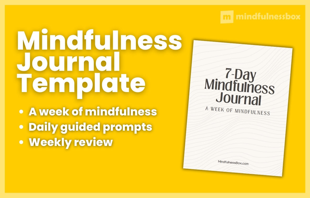 Printable Mindfulness Journal Template