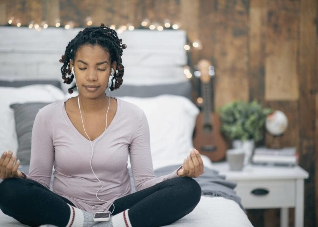 Can you listen to music while meditating
