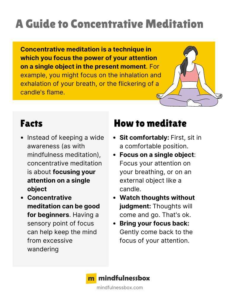 A guide to concentrative meditation