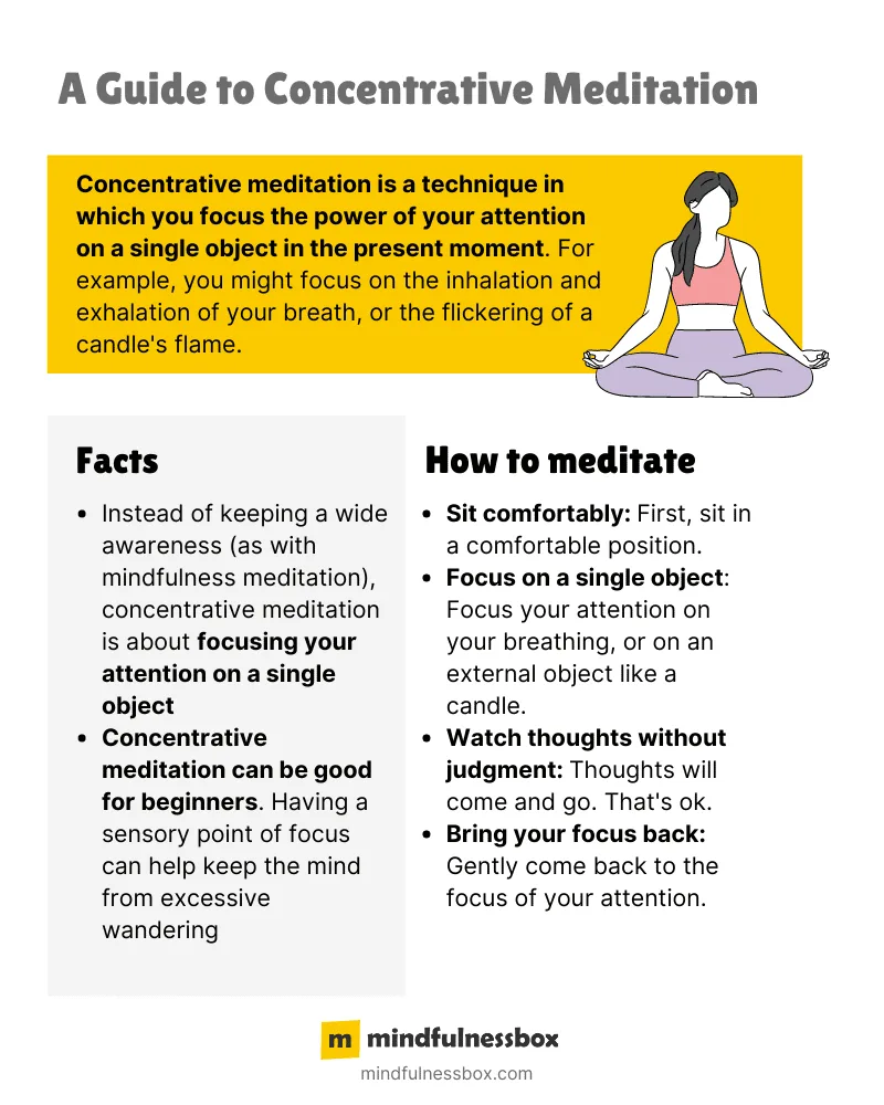 A guide to concentrative meditation