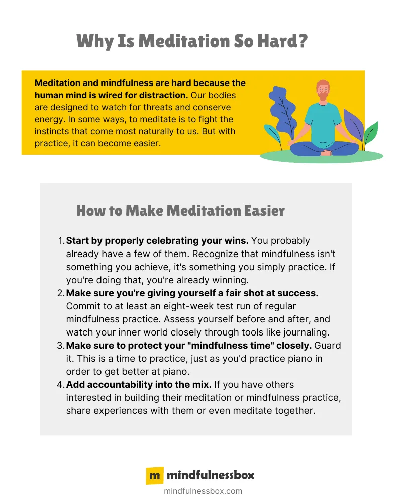 ways to make meditation easier