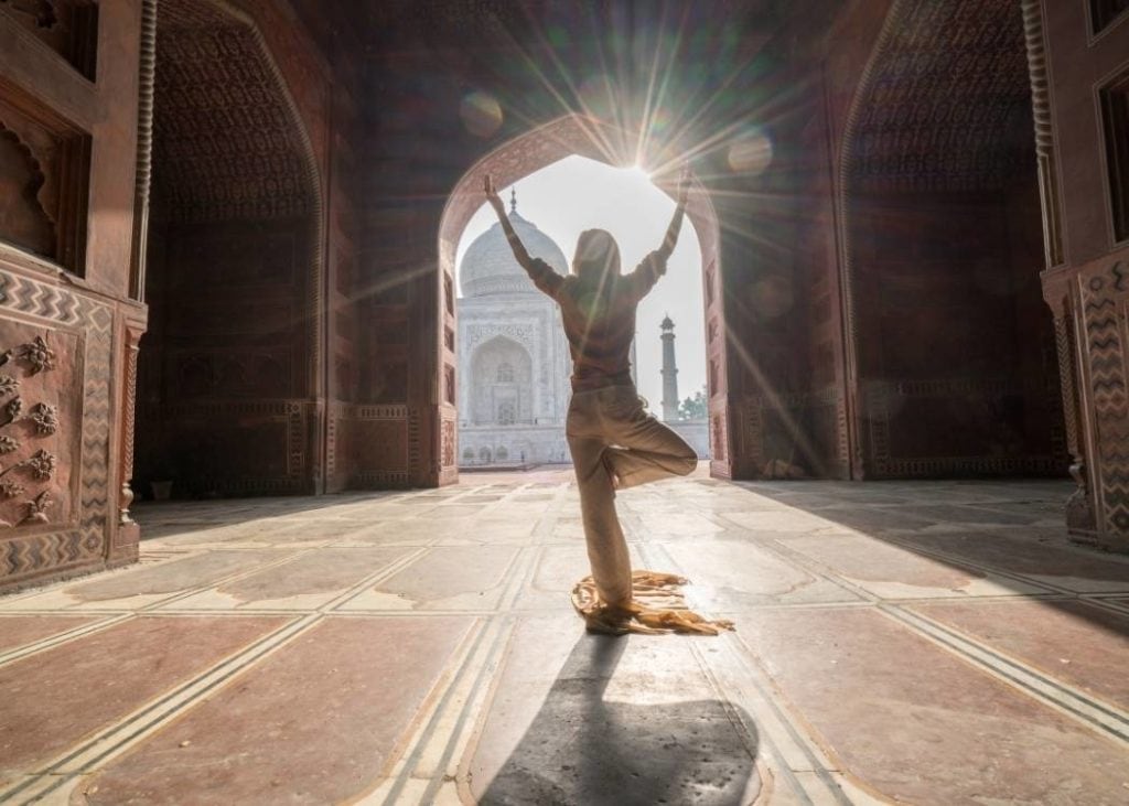 Yoga originated in India