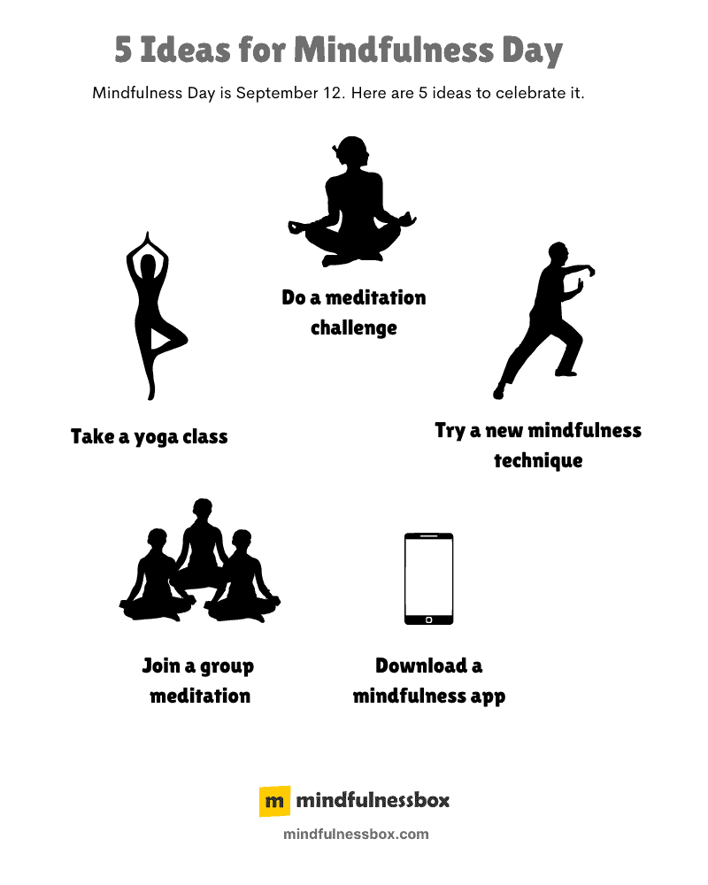 Five Ideas for Mindfulness Day 1