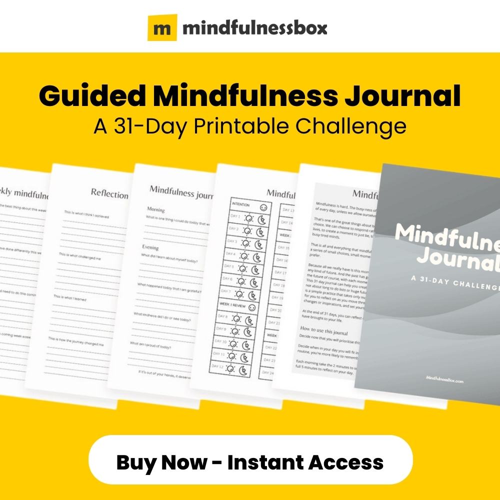 Website Embed Guided Mindfulness Journal