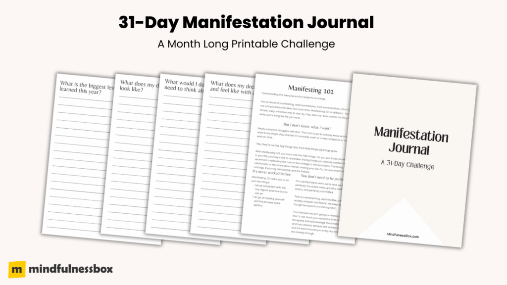 Printable Manifestation Journal