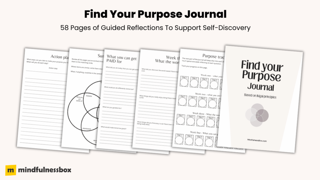Printable Find Your Purpose Journal