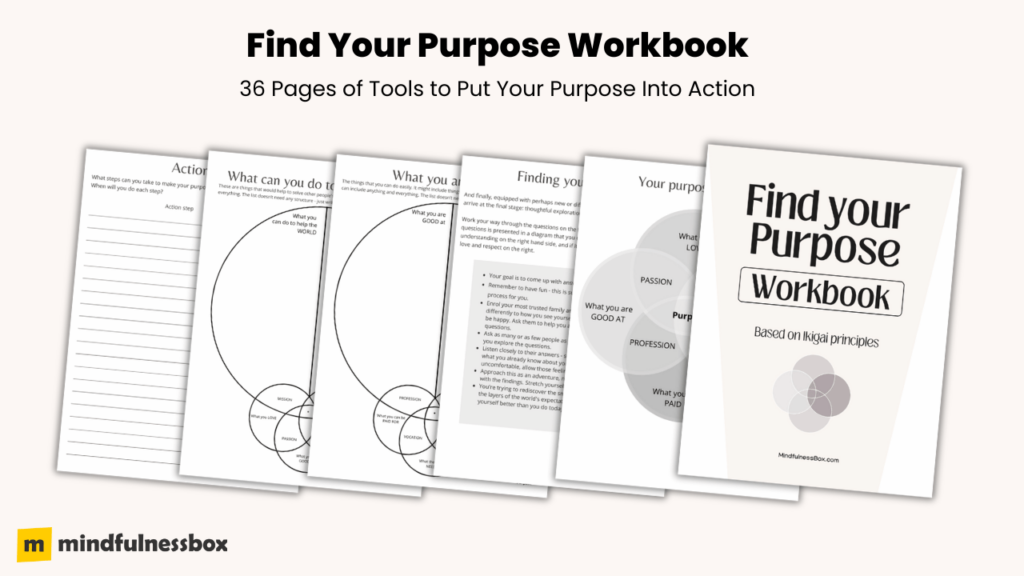 Printable Find Your Purpose Workbook