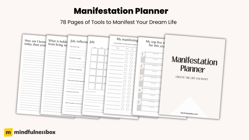 Printable Manifestation Planner