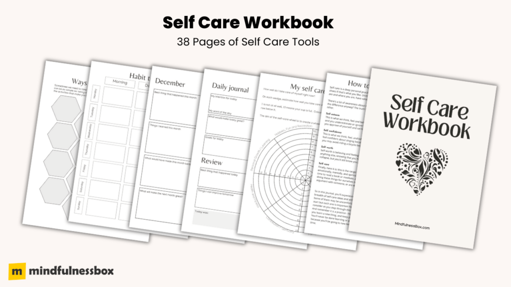 Printable Self Care Workbook