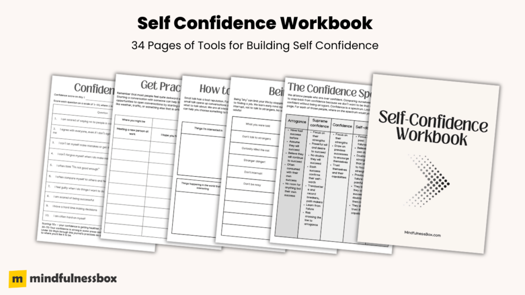 Printable Self Confidence Workbook