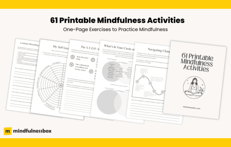 61 Printable Mindfulness Activities
