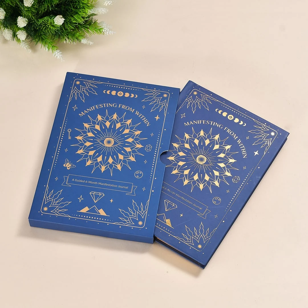 The Manifestation Guidebook and Journal by Mindful Souls